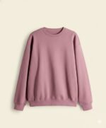 Loose Fit Dusty Pink Sweatshirt