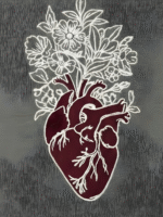 The 'Inner Bloom' Anatomical Heart Hoodie - Image 2